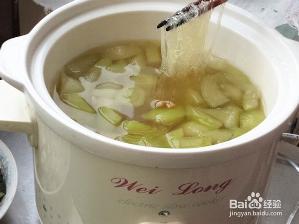 如何制作海米冬瓜粉丝汤