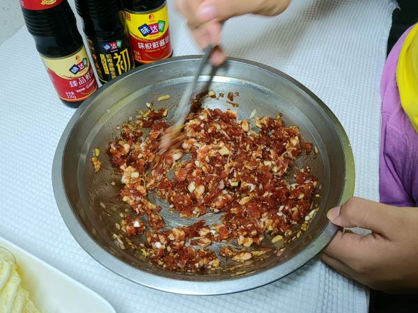 白菜猪肉馅水饺