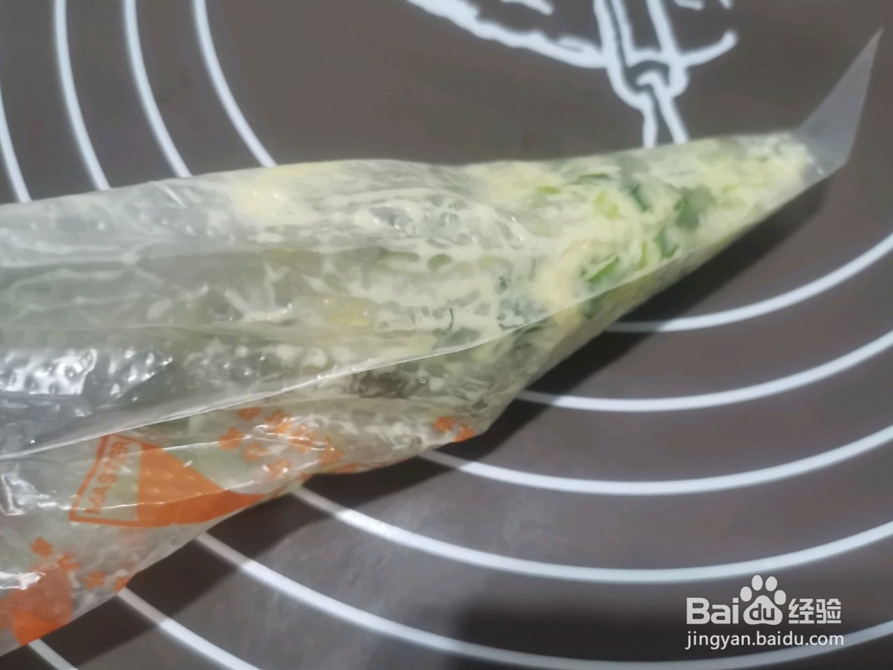 开口笑蒜香包的做法