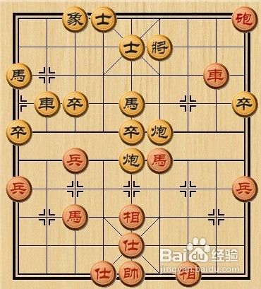 中国象棋杀法——侧面虎