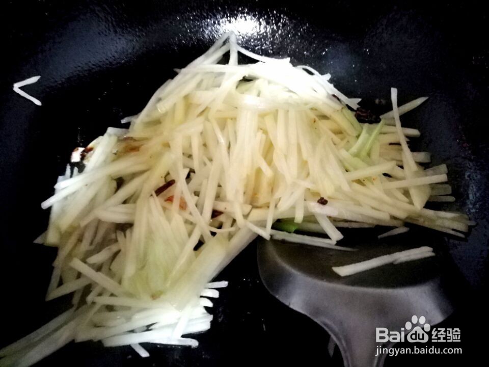 炒土豆丝的做法