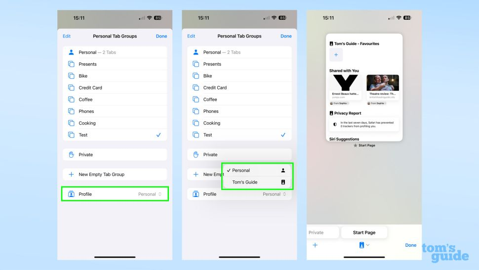 iOS 17中的Safari配置文件改变了游戏规则,那么如何设置呢