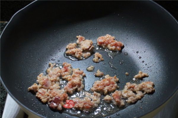 豉香四季豆炒肉碎