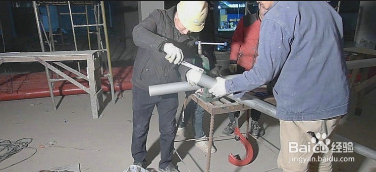 铝合金衬塑复合管安装连接