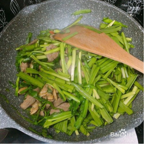 猪肝炒韭菜怎么炒好吃