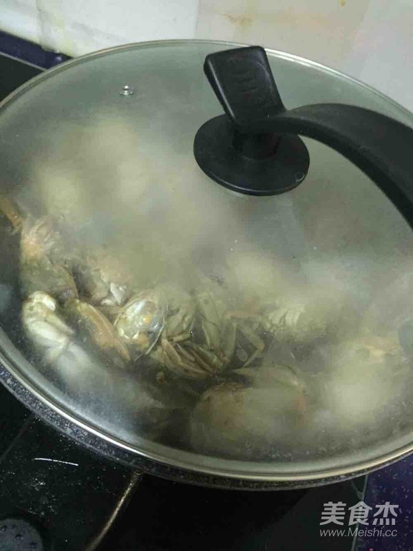 辣炒螃蟹的做法