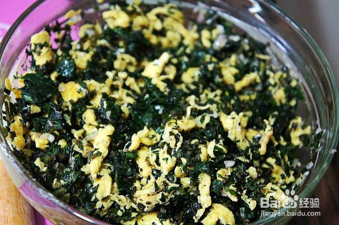 婆婆丁鸡蛋馅饼的做法