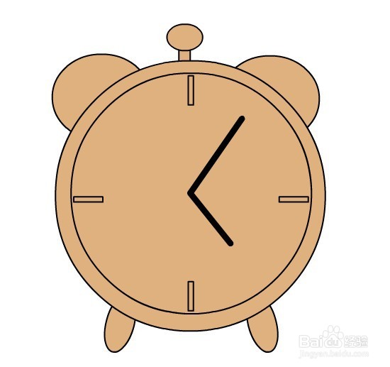 flash如何绘制卡通闹钟
