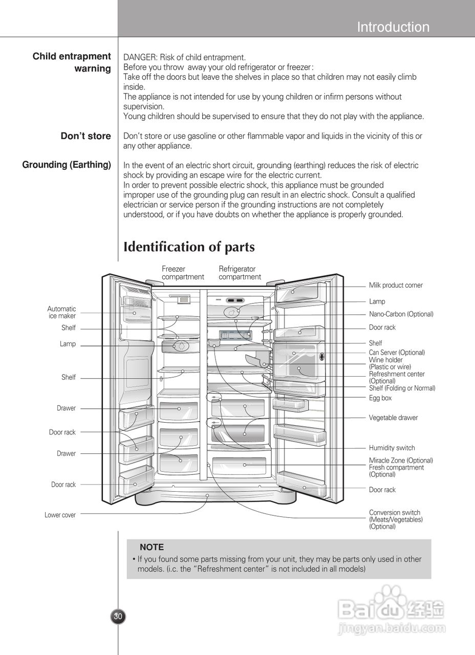LG GR-P2273CTB电冰箱使用说明书:[3]