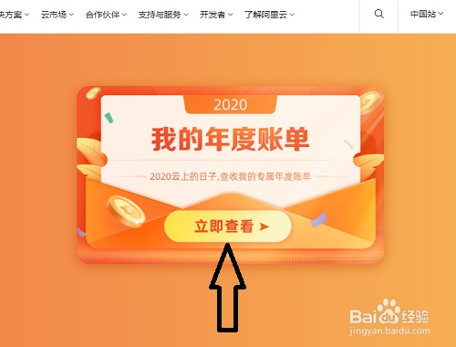 2020我的阿里云年度账单怎么查看