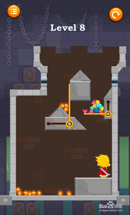 怎样让金发少年顺利通过Level 8