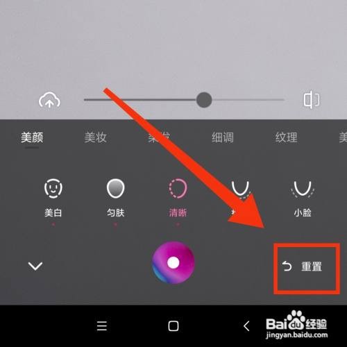 一甜相机APP怎么重置参数