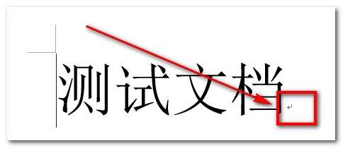 Word里怎么显示和隐藏段落标记,回车符,换行符