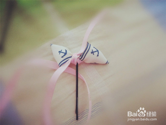 简易时尚的宝宝发卡制作