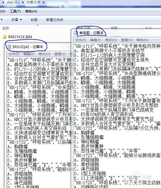恢复回收站已删除文件