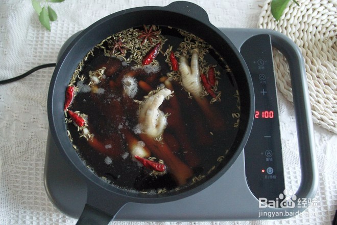香卤鸡爪的做法