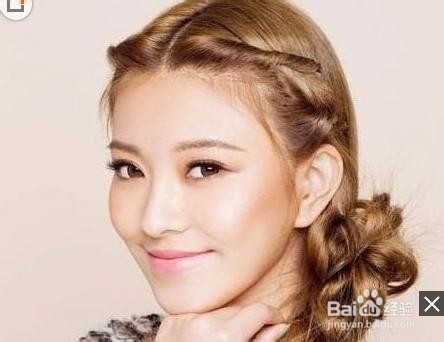 怎样快速学会韩式唯美编发发型