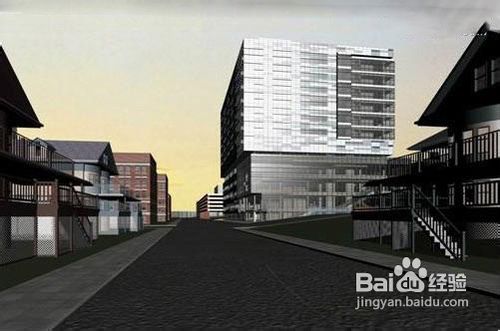 建筑表现:3dmax制作室外黄昏场景