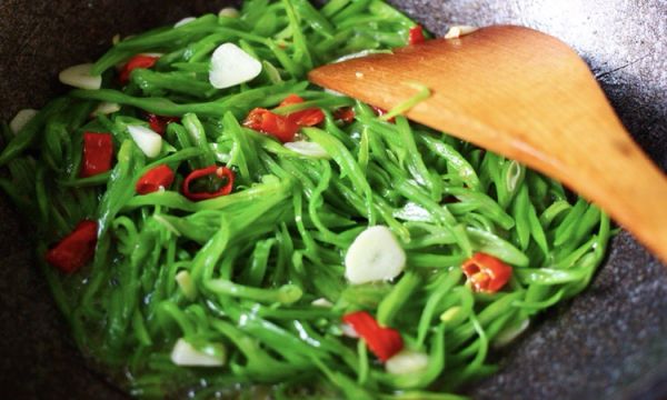 海虹爆炒芸豆丝