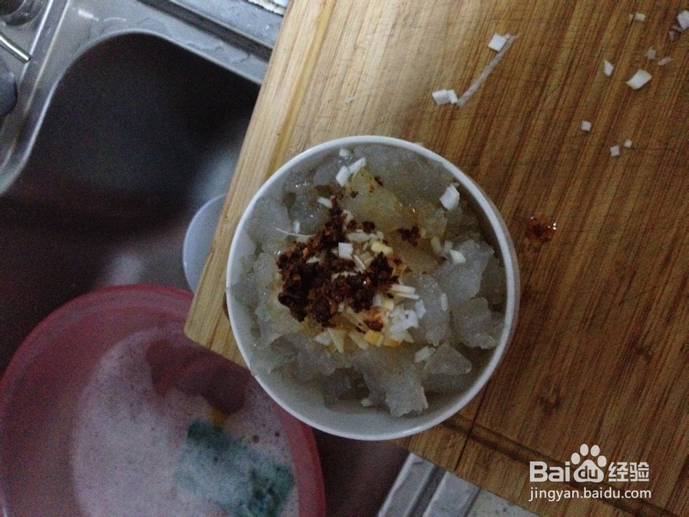 大连特色焖子的制作