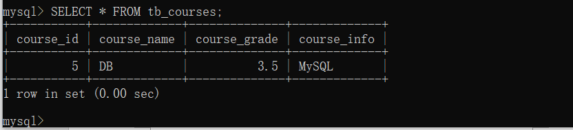 MySQL 如何使用DELETE:删除数据