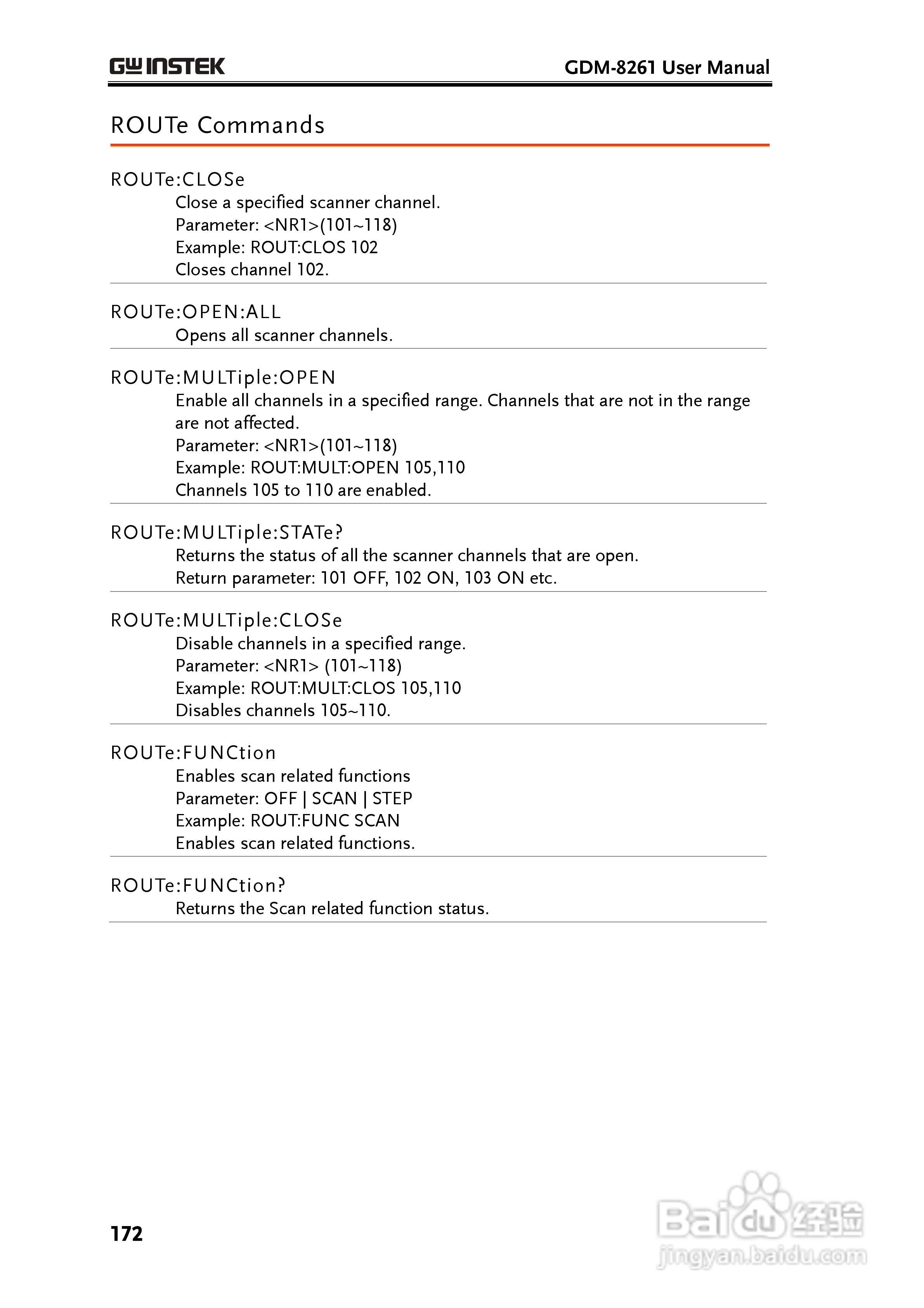 固纬GDM-8261数字万用表使用说明书:[18]