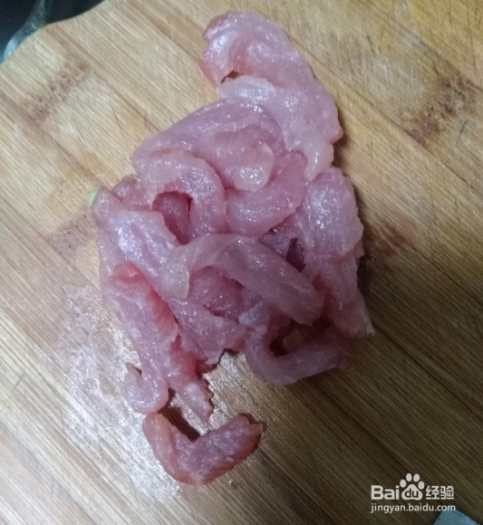家常榨菜肉丝面