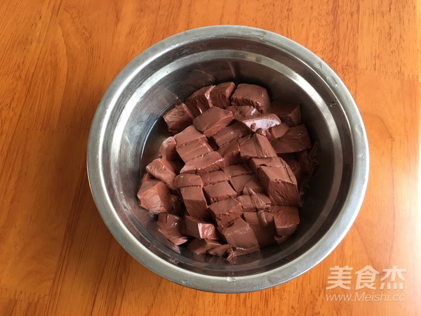 泡椒猪血的做法