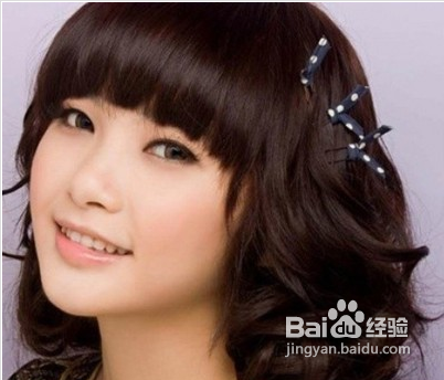 教你自己在家烫梨花头