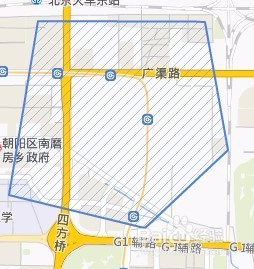 如何快速在地图上划分物流快递的配送范围？