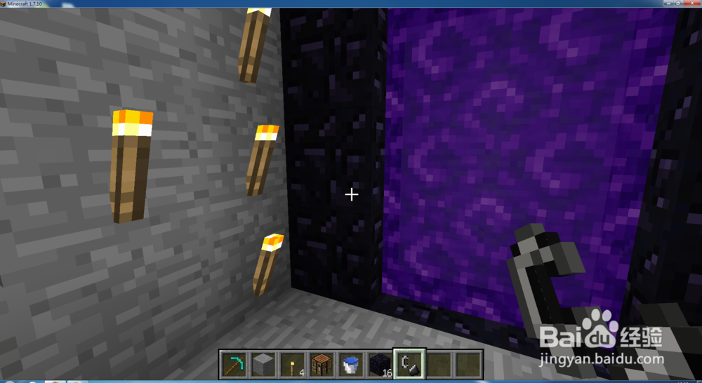 我的世界地狱门怎么做怎么去地狱？