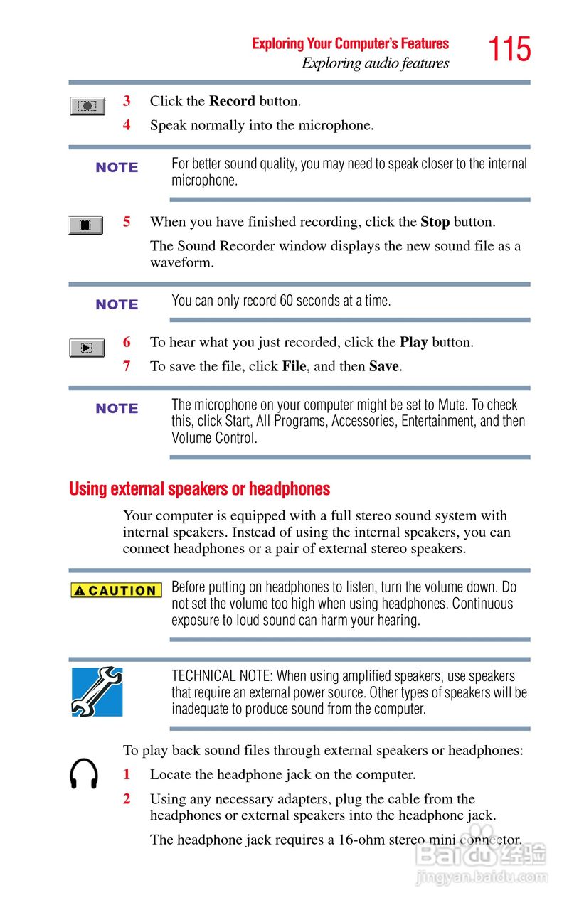 东芝NB300笔记本电脑使用说明书:[12]