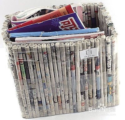 旧报纸在生活中的巧用以及DIY应用