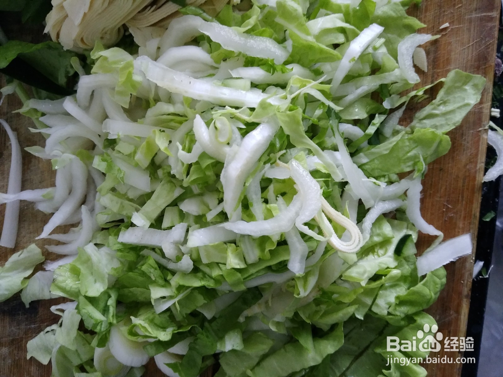 小米燕麦白菜千张炒饭