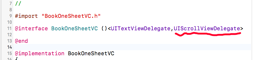 关于继承于UIScrollView的View 的状态判断
