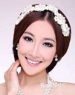 皇冠发型步骤图