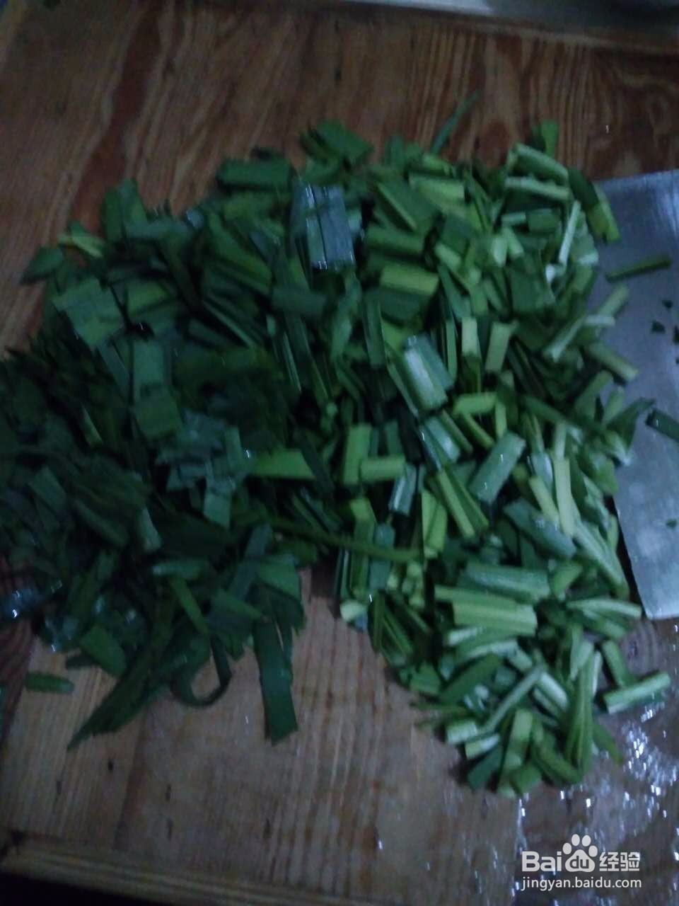 韭菜鸡蛋的简单做法