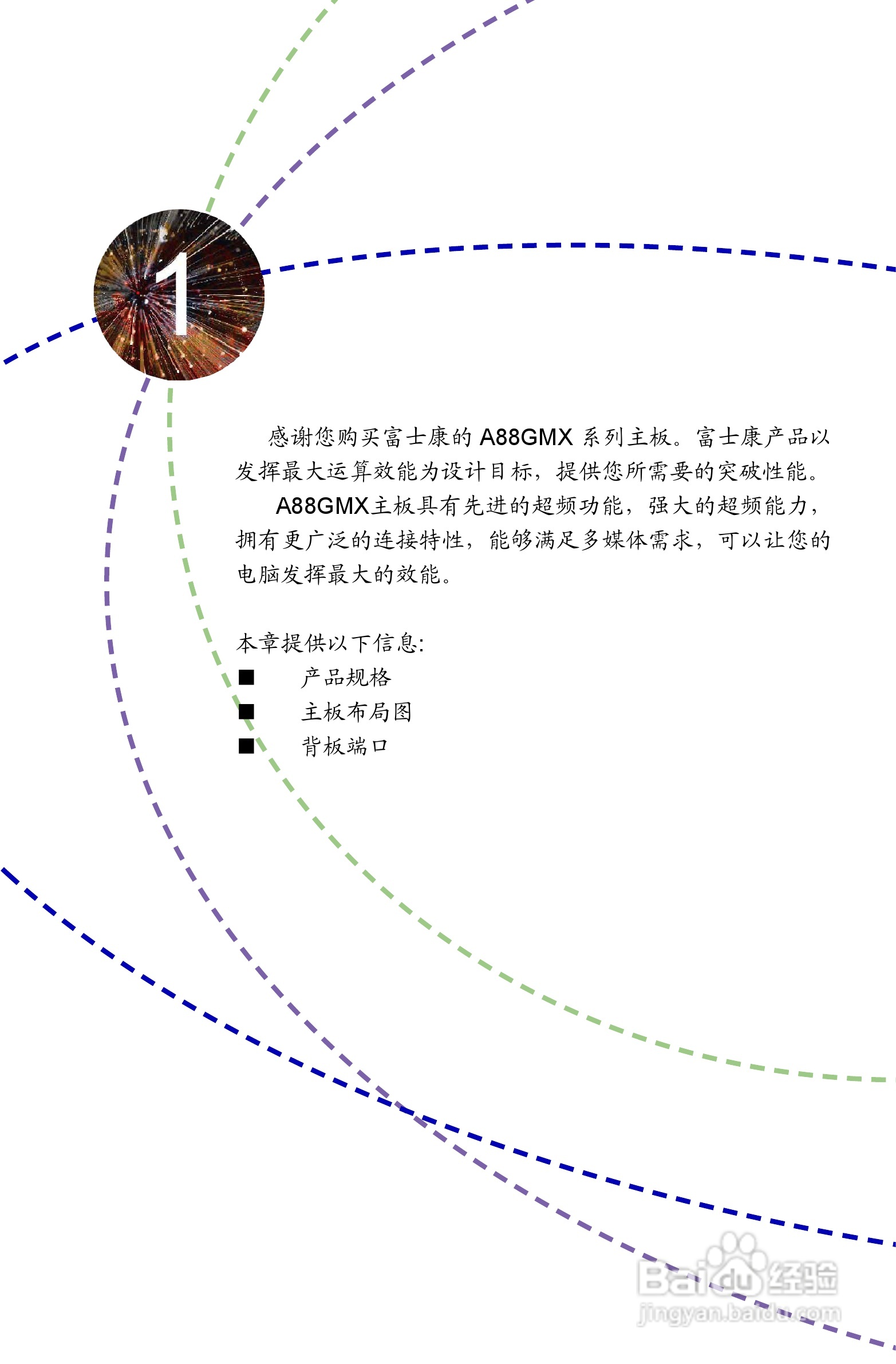 富士康A88GMX型主板说明书:[1]