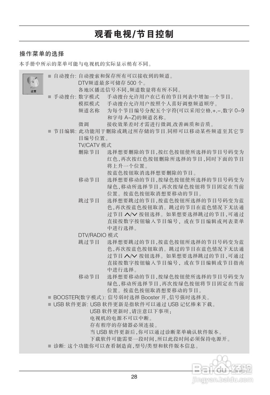 LG平板彩色电视机55LH9使用说明书:[3]