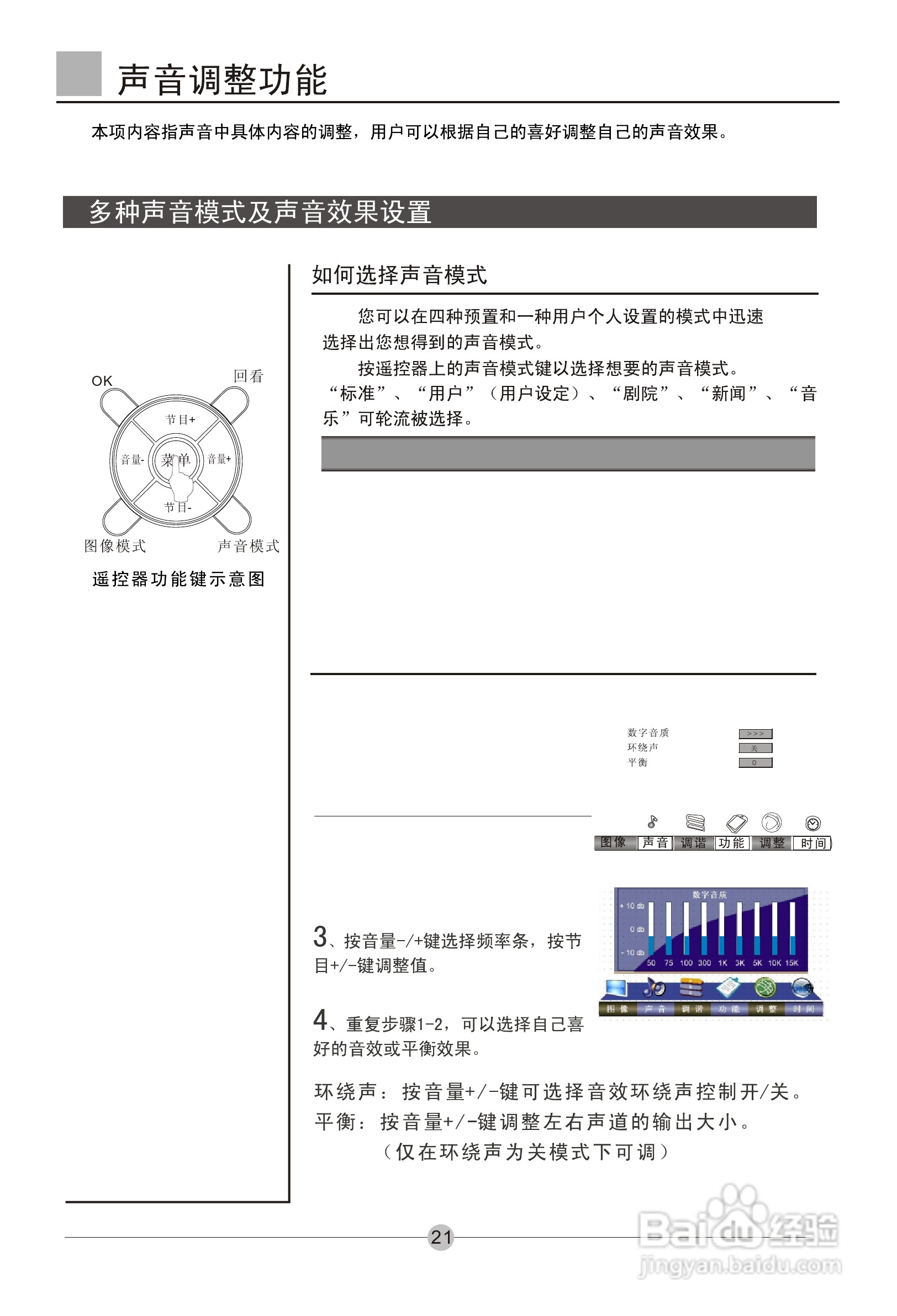 海尔彩色电视机P50A11-AK使用说明书:[3]