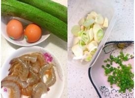 妈妈牌丝瓜虾仁炒鸡蛋