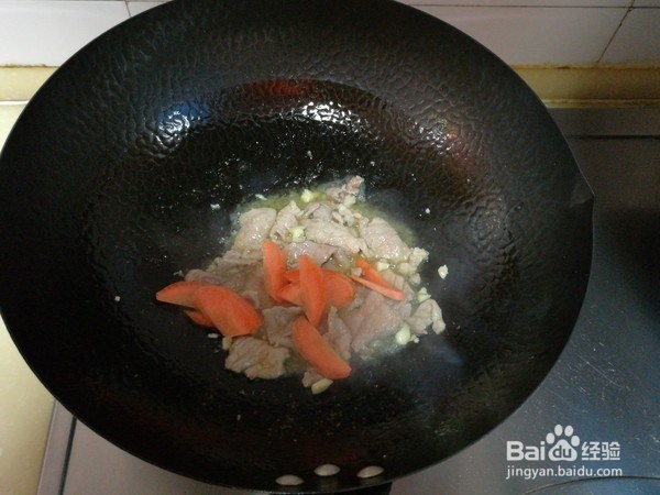 美食冬笋炒肉的做法