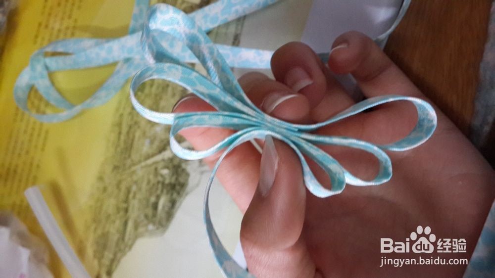 手把手教你手工：[3]三层蝴蝶结卡子