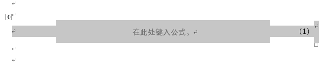 Word 公式自动更新