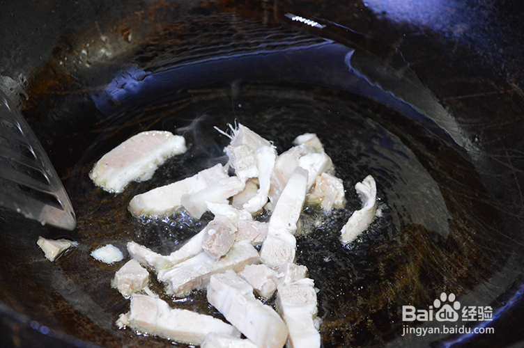 怎么做干豆腐炒韭菜