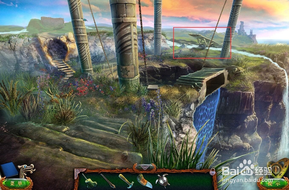 密室逃脱18失落的领地4流浪者攻略7通过断桥