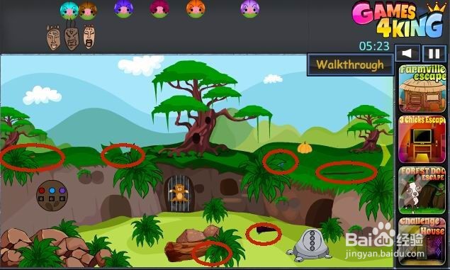 可爱的小鹿逃脱游戏攻略