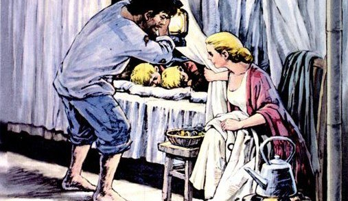 穷人课文桑娜和渔夫的第二次沉默他们在想什么