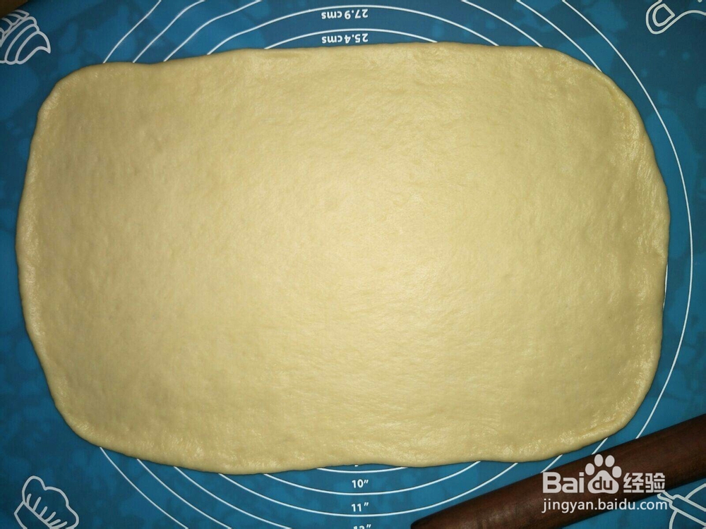 新手教程火腿肠肉松香葱面包