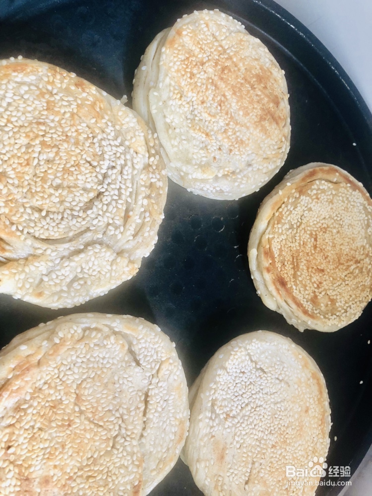 简单无压力做芝麻烧饼